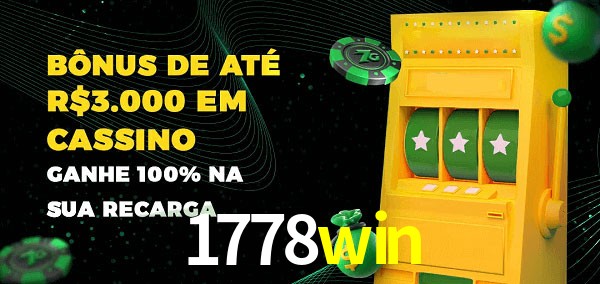 1778win melhor bônus de depósito