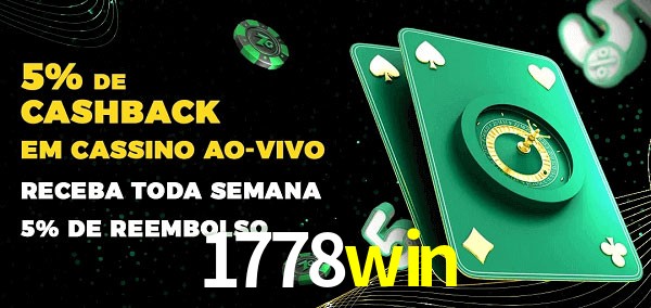 Promoções do cassino ao Vivo 1778win